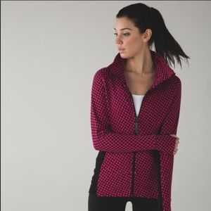 Lululemon Radiant Jacket Deep Dive Berry Rumble